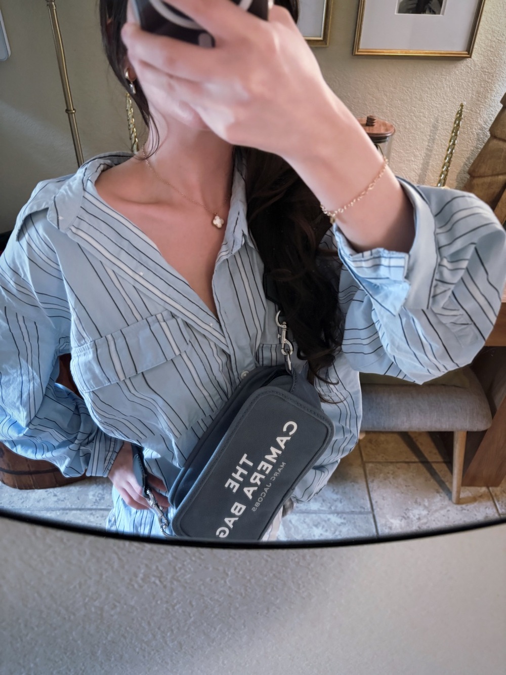🎄Marc Jacobs blue Camera Bag